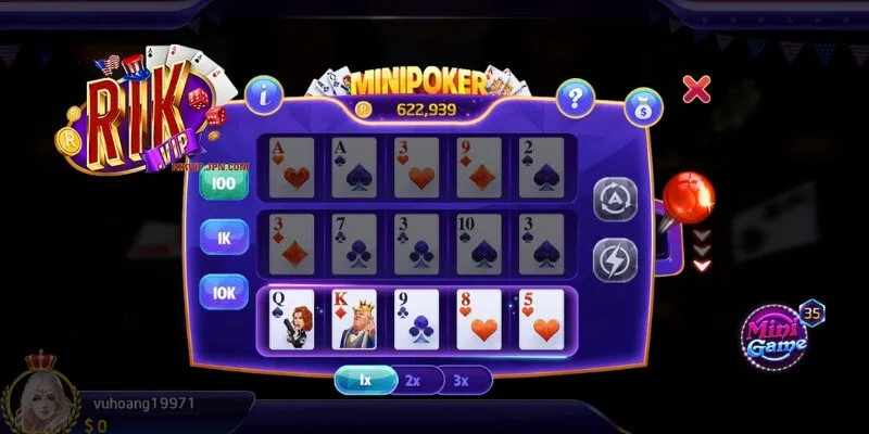 Thông tin khái quát chung về Poker Rikvip 